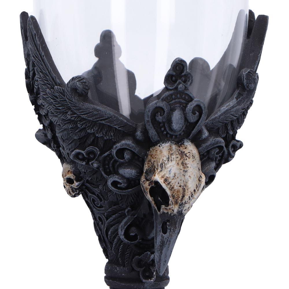 Nevermore Goblet Gothic Raven