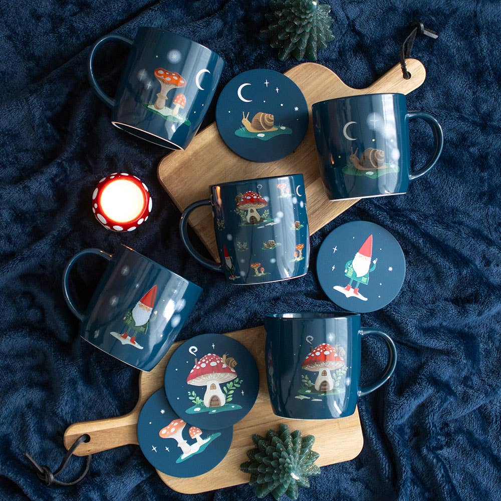 Gnome Sweet Gnome Mushroom House Tasse