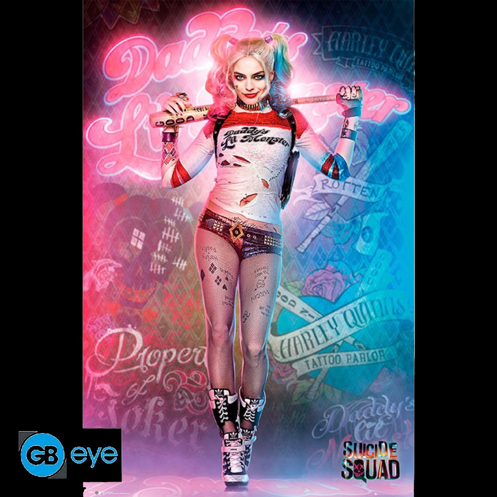 Poster 91,5 x 61 cm DC Comics - Suicide Squad - Harley Quinn