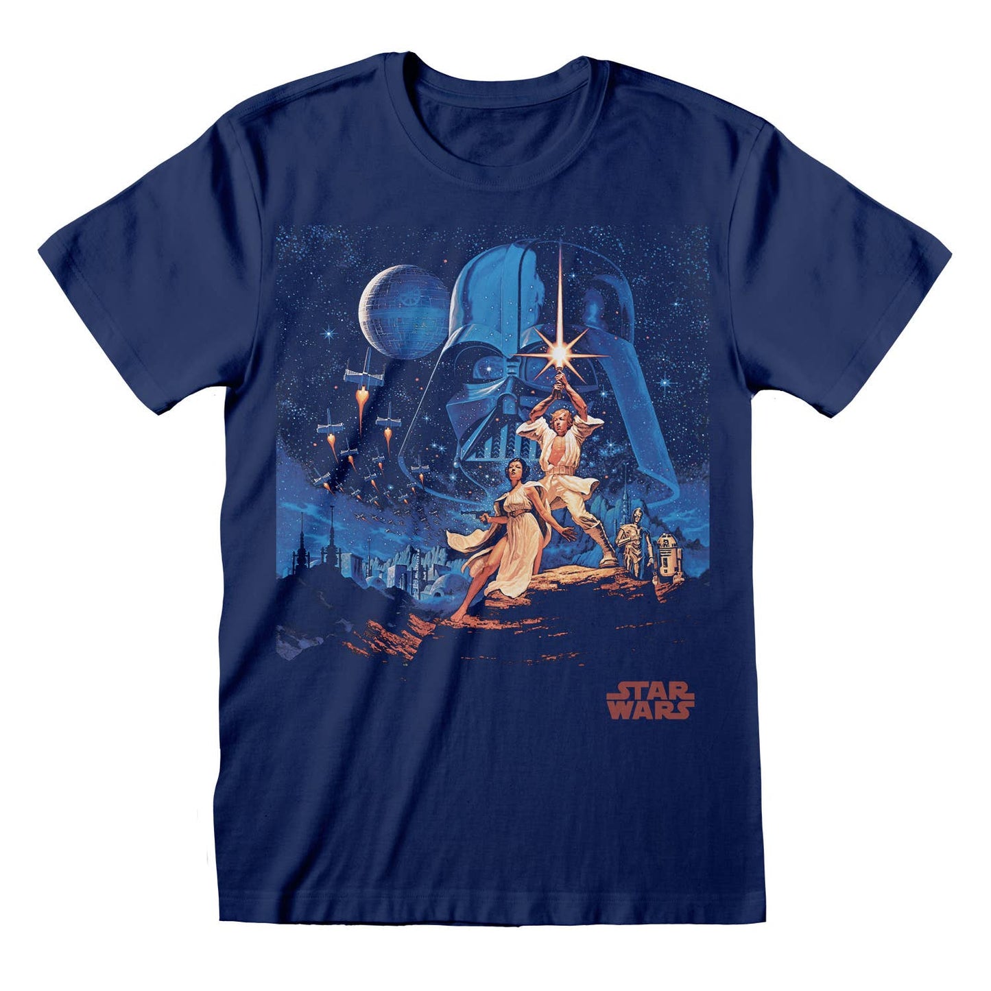 Star Wars - Hope Vintage-Charaktere Shirt