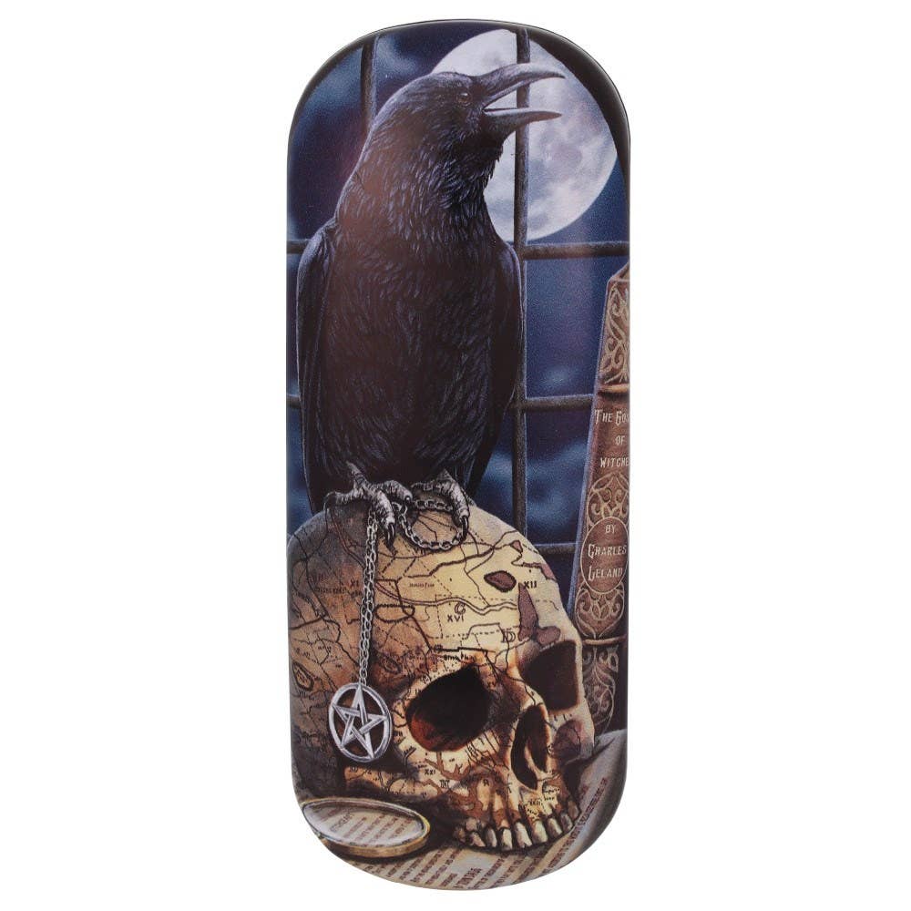 Salem Gothic Raven Brillenetui von Lisa Parker