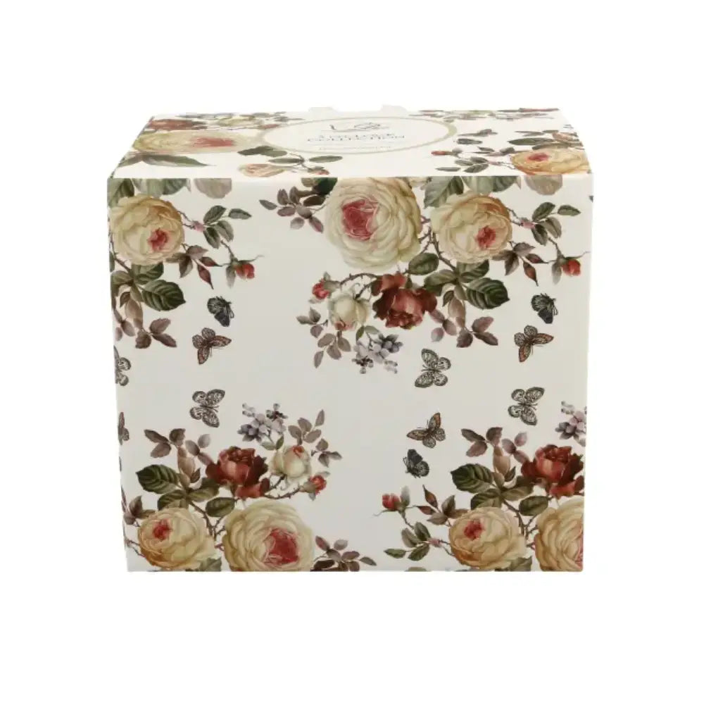 Duo Tasse Zarah Blumenmotiv weiß 460 ml