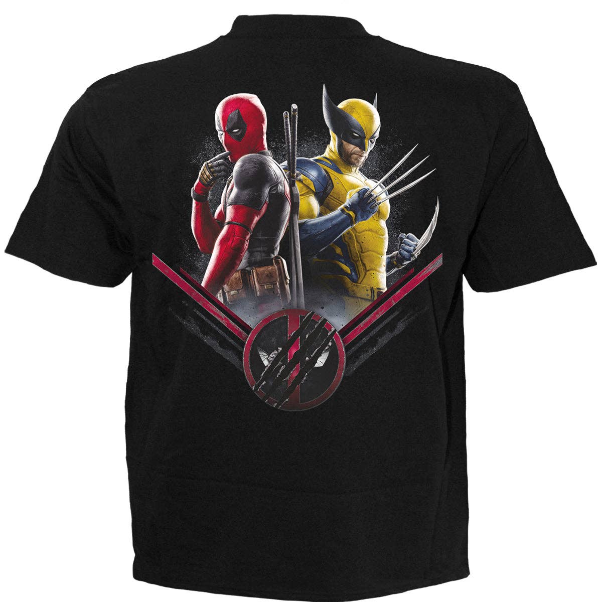 DEADPOOL - WOLVERINE BULLSEYE - T-Shirt Schwarz