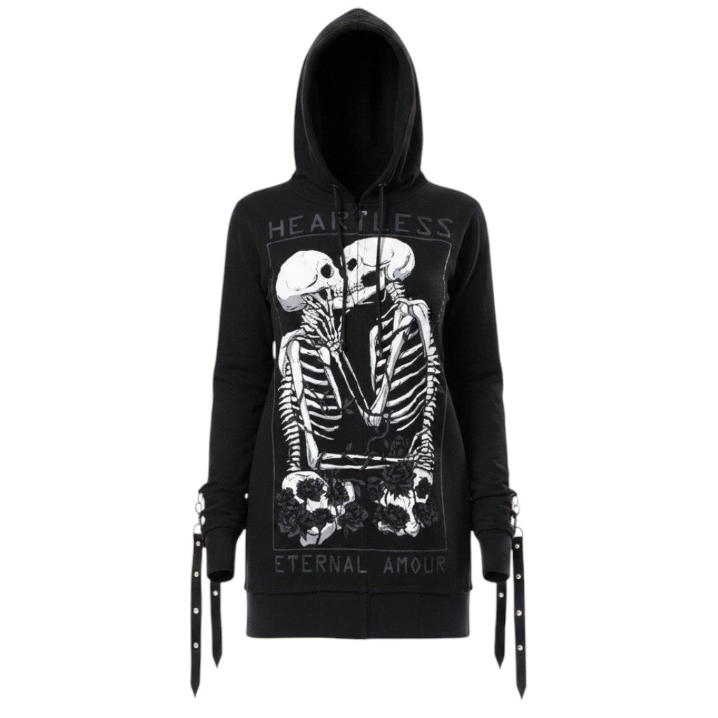 Eternal Amour Hood – Ghost Mannequin Frontansicht