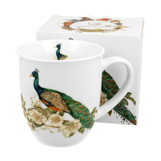 Duo Becher 400 ml Naturmotiv Pfau World of Animals