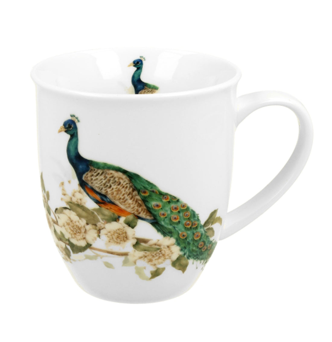 Duo Becher 400 ml Naturmotiv Pfau World of Animals