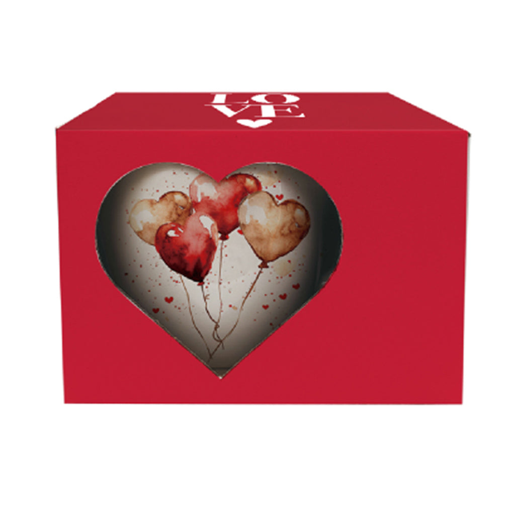 Romantische Duo Tasse Ballons 460 ml zum Valetinstag