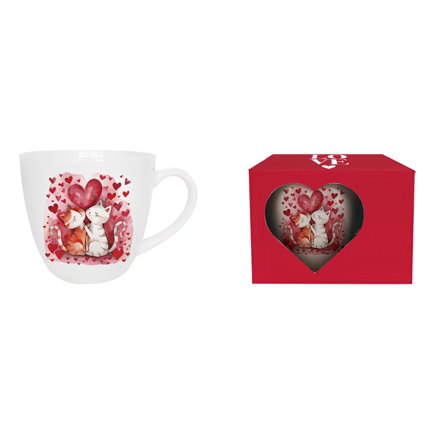 Romantische Duo Tasse Loving Cats 420 ml