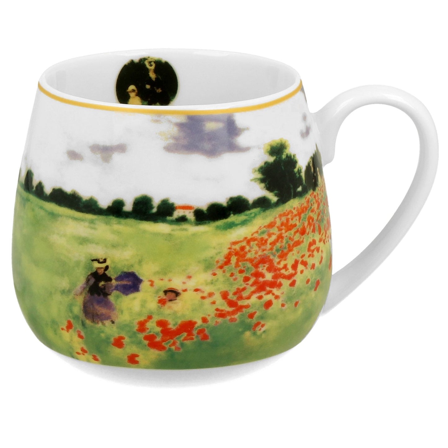 Duo Faßbecher van Gogh Mohnblumenfeld 420 ml