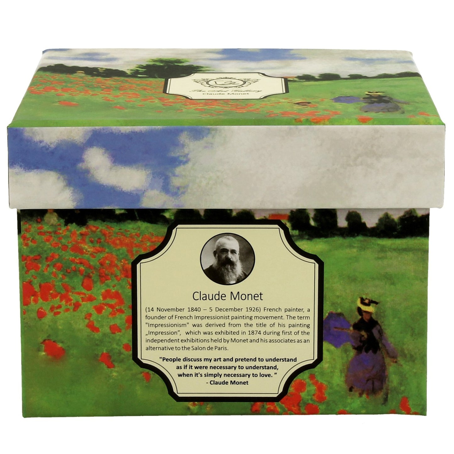 Duo Faßbecher van Gogh Mohnblumenfeld 420 ml