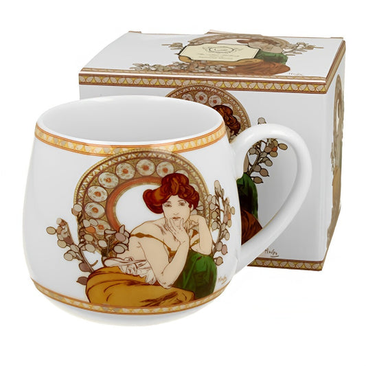 Vintage Duo Fassbecher Mucha Topaz 430 ml