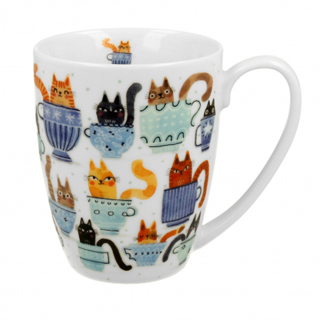 Vintage Duo Tasse Katzenwelt Cats in Cup 320 ml