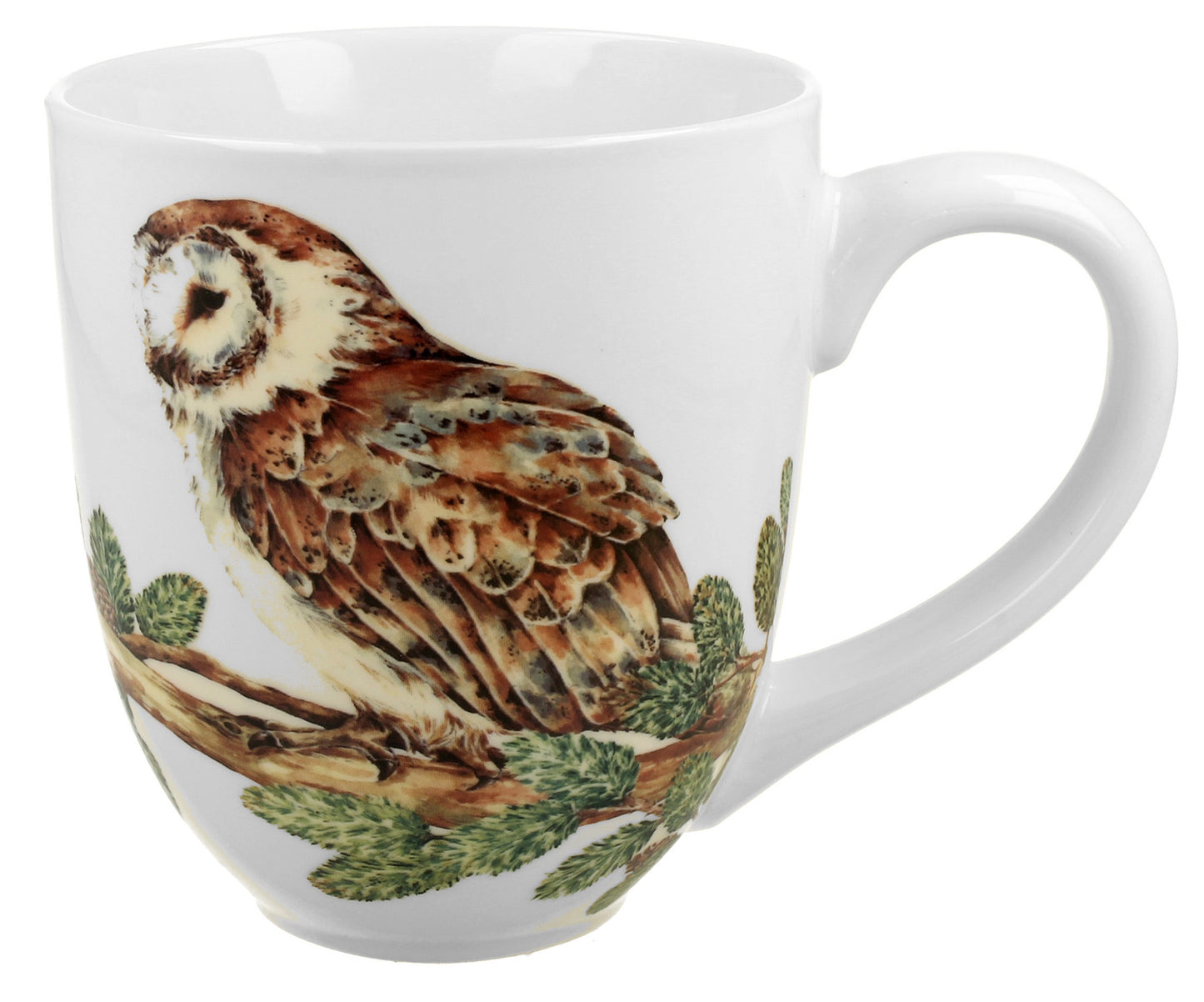 Duo Tasse Tiermotiv Eule 420 ml vintage
