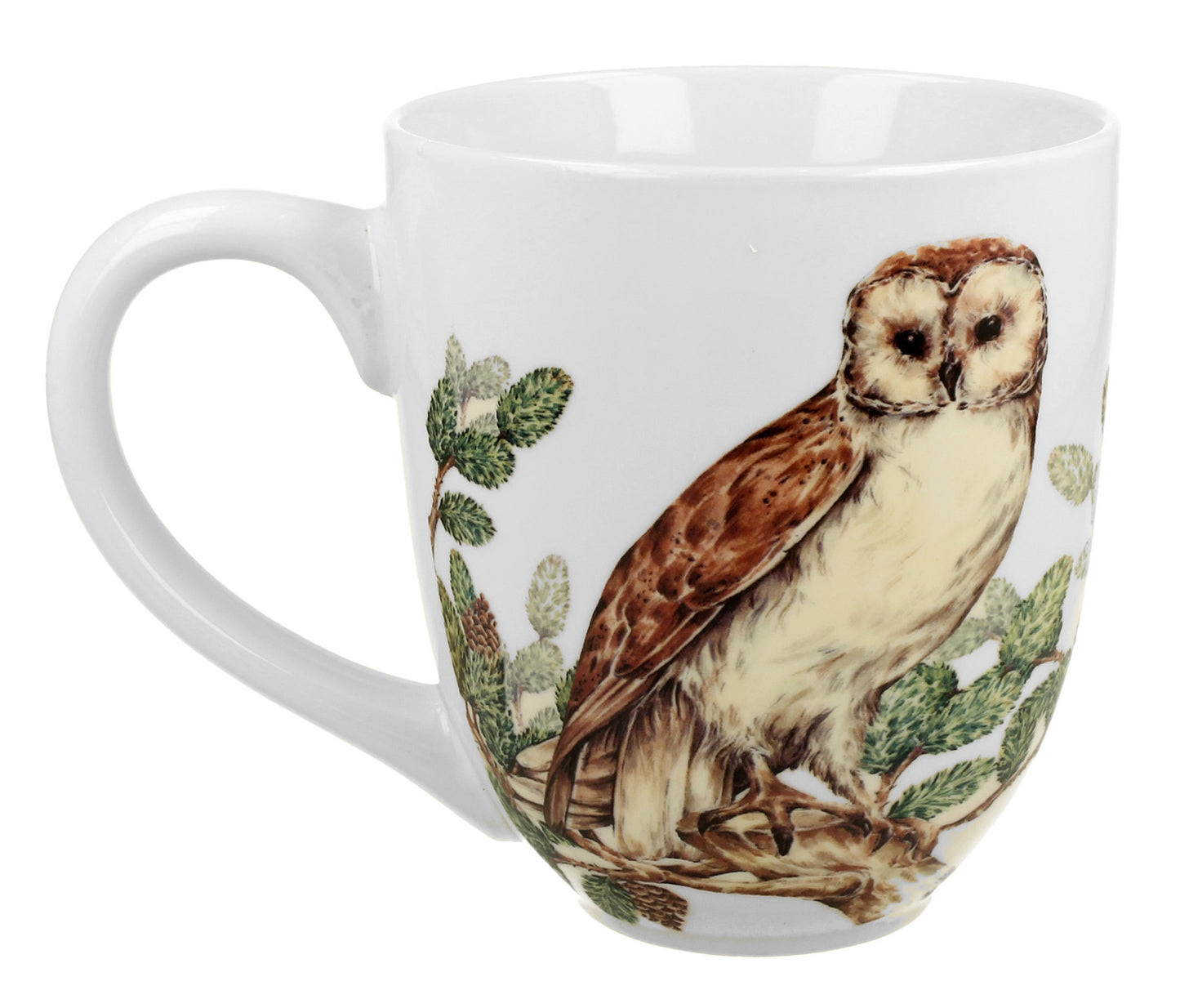 Duo Tasse Tiermotiv Eule 420 ml vintage
