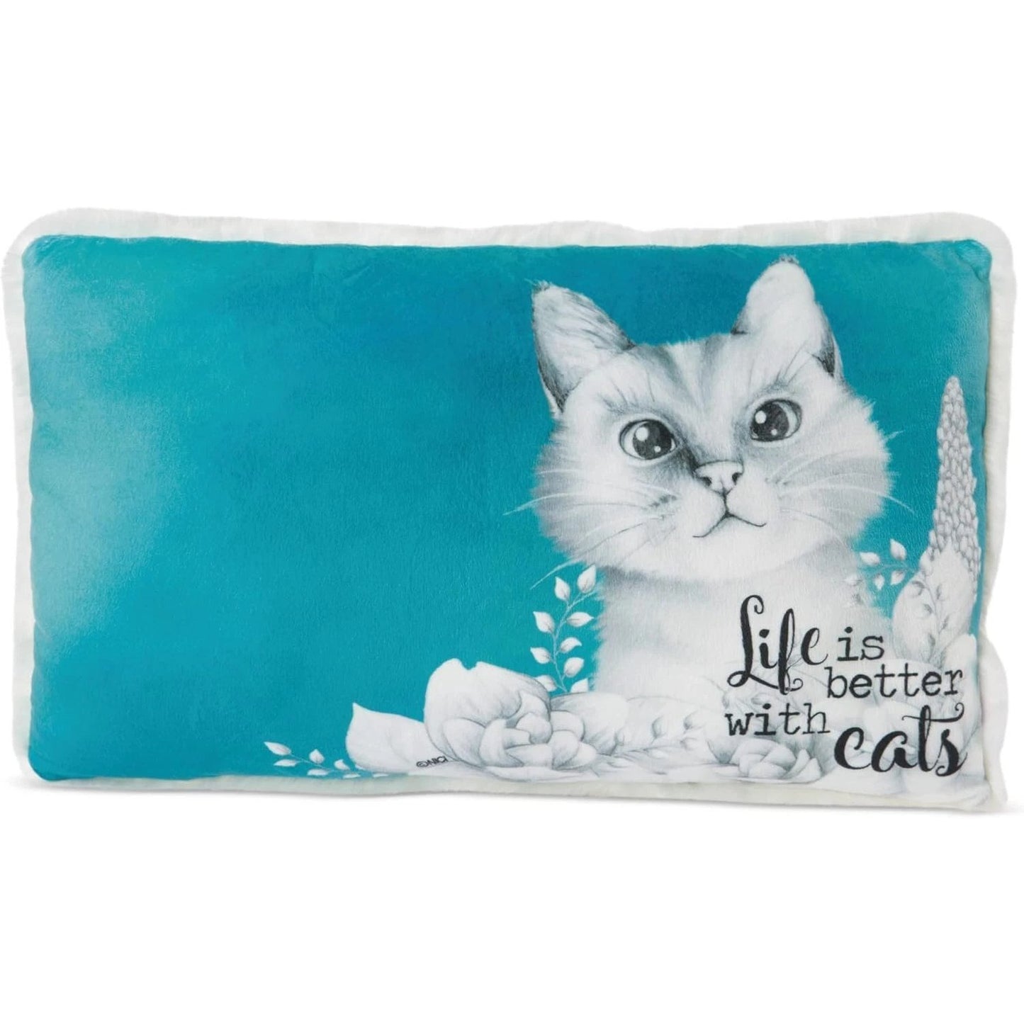 Nici rechteckiges Kissen Kissen Katze Meowlina 43x25 cm