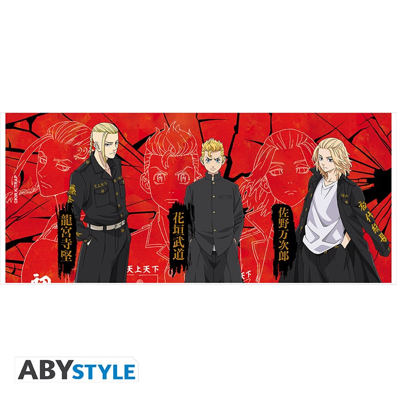 Anime Tasse TOKYO REVENGERS Draken, Takemichi & Mikey 320 ml