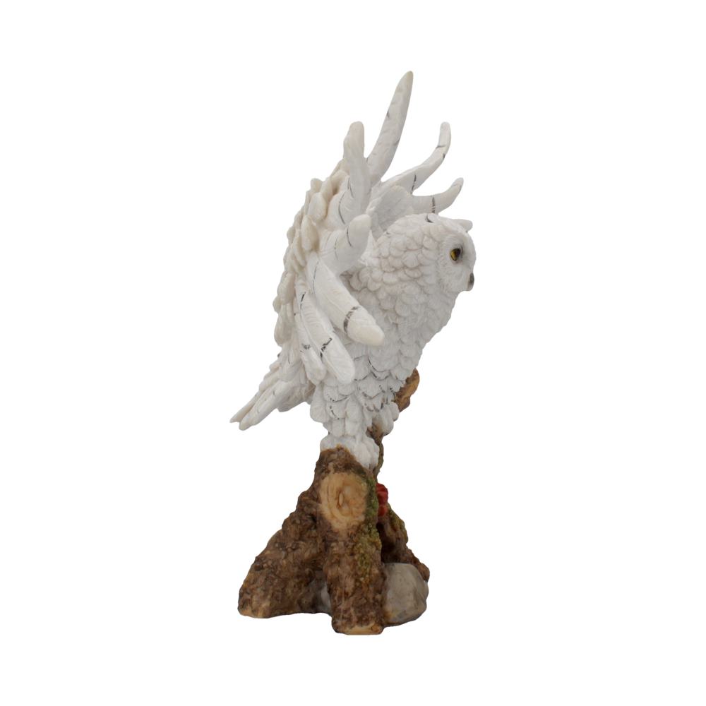 Snowy Rest – Schneeeule Dekofigur 38 cm