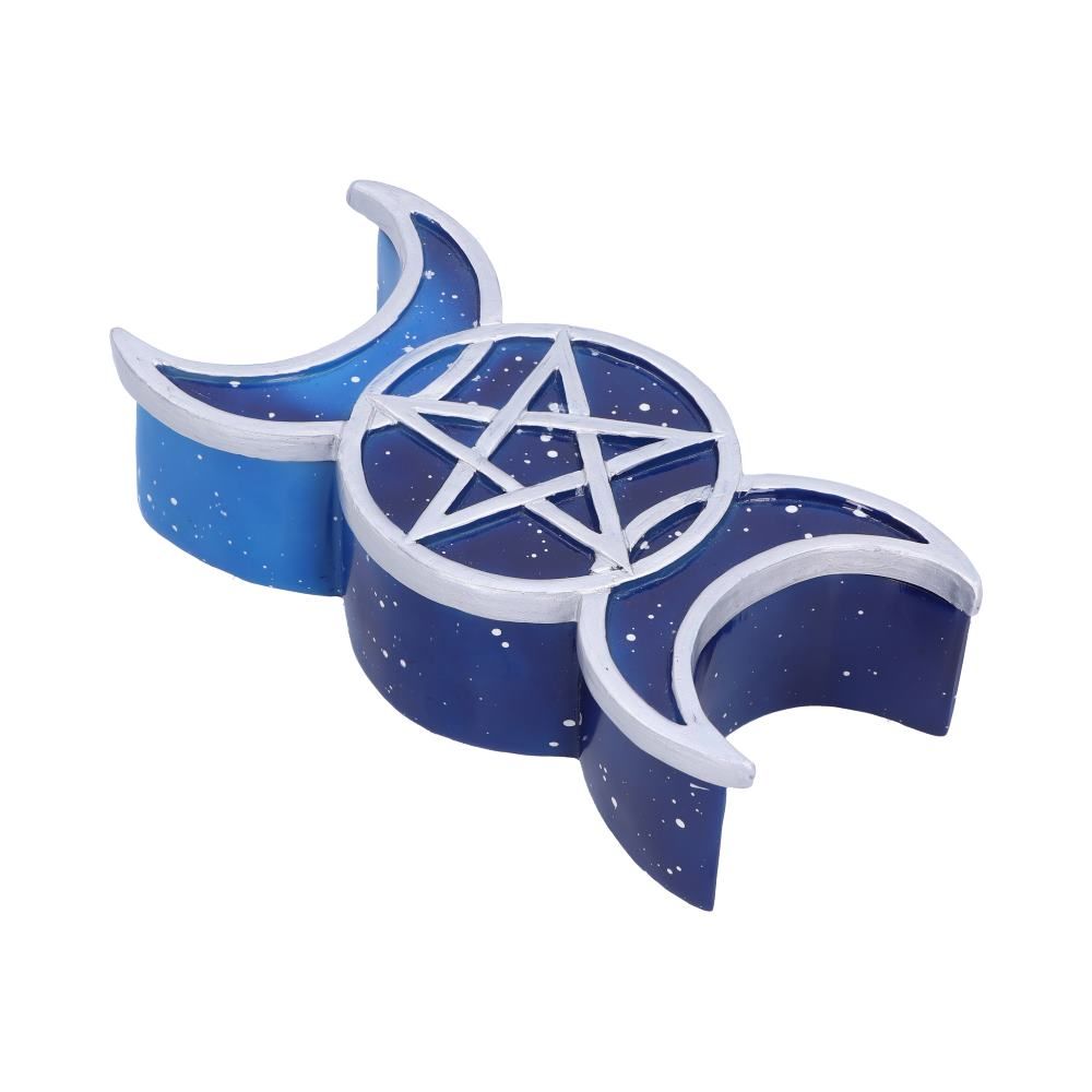 Mystische Dekobox Lunar in blau