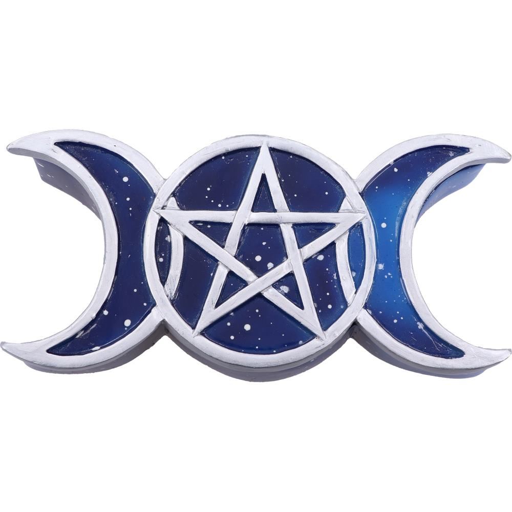 Mystische Dekobox Lunar in blau