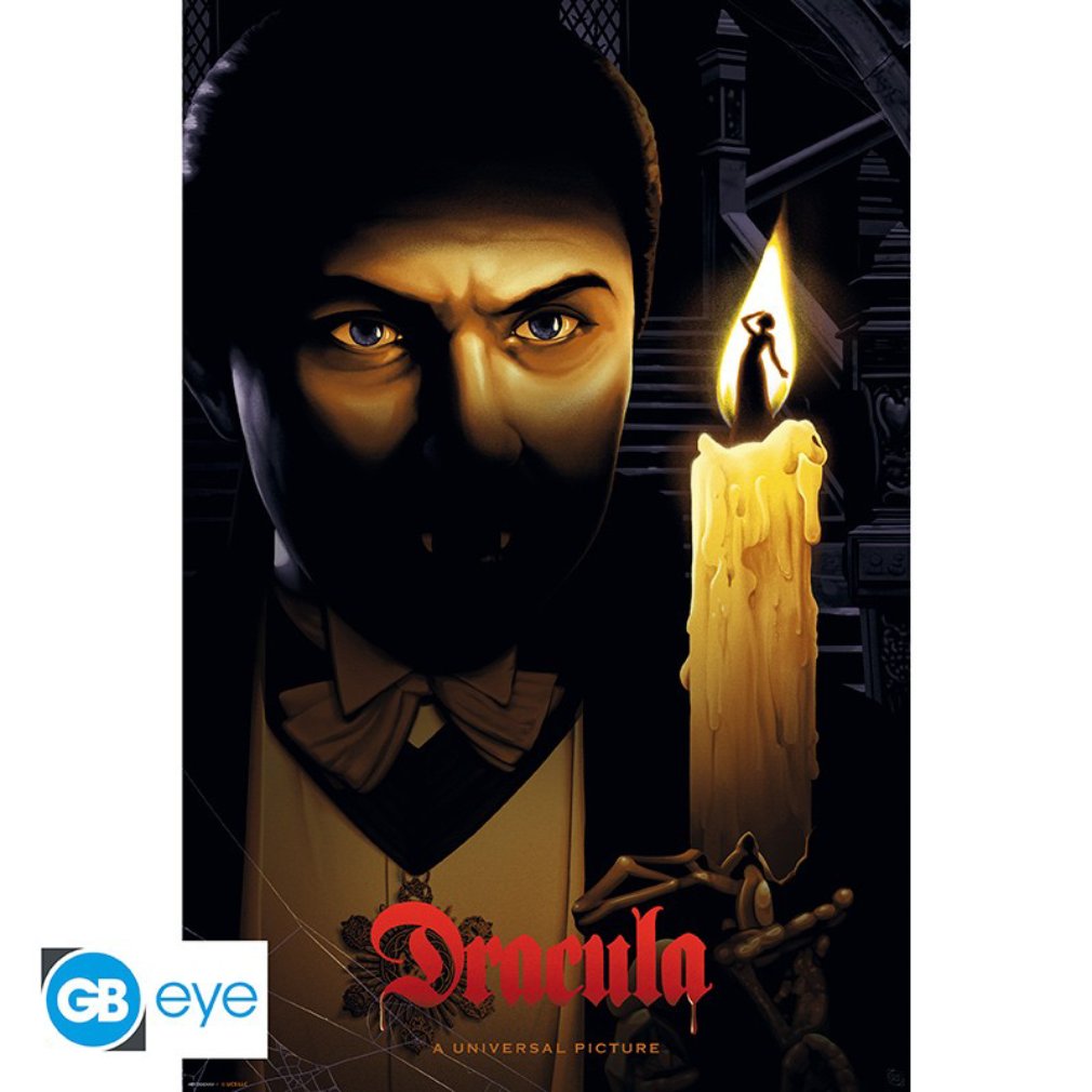 Poster 91,5 x 61 cm Universal Monsters - Dracula