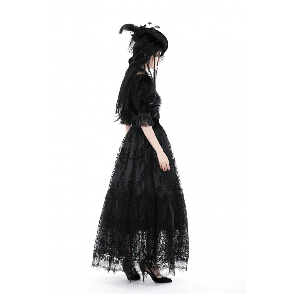 Barocker Rock Dark in Love aus Spitze