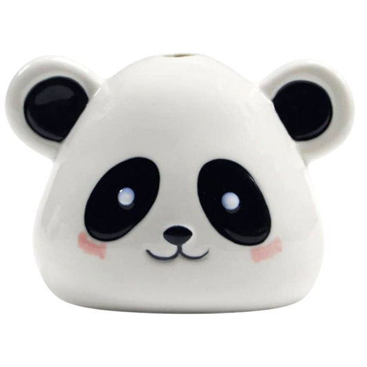 Kawaii 8,9 cm hohe Mini-Keramikvase Onigiri Panda