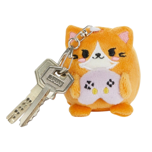 Kawaii Schlüsselanhänger Katze mit Gamecontroller von Balvi