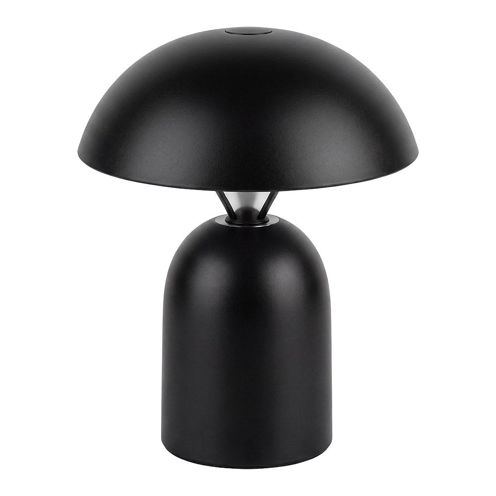 LED Tischlampe Bauhaus-Stil Schwarz – Clayre & Eef