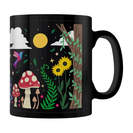 Vintage Tasse Forest Friends 325 ml Fliegenpilz