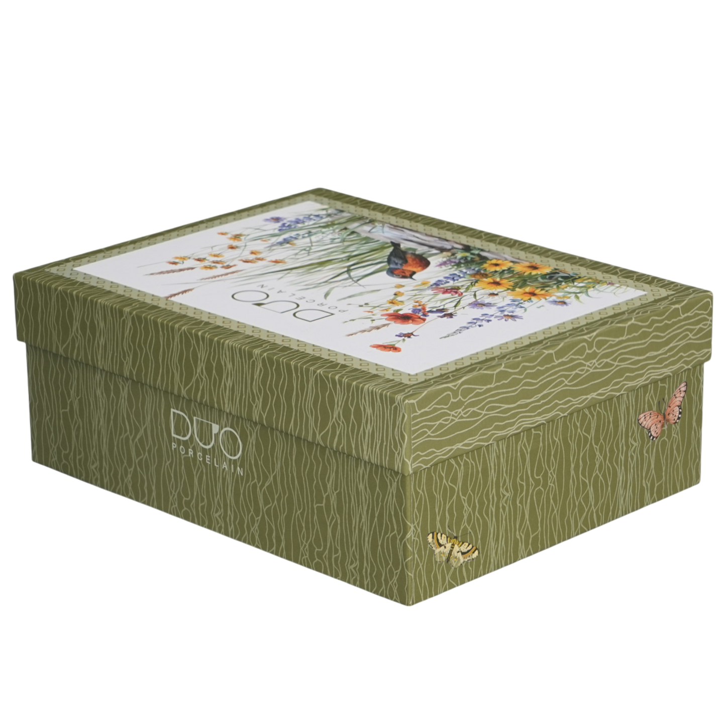 DUO Juli 2er-Set Espresso Tassen Juli Vögel & Rosen 110ml Geschenkset