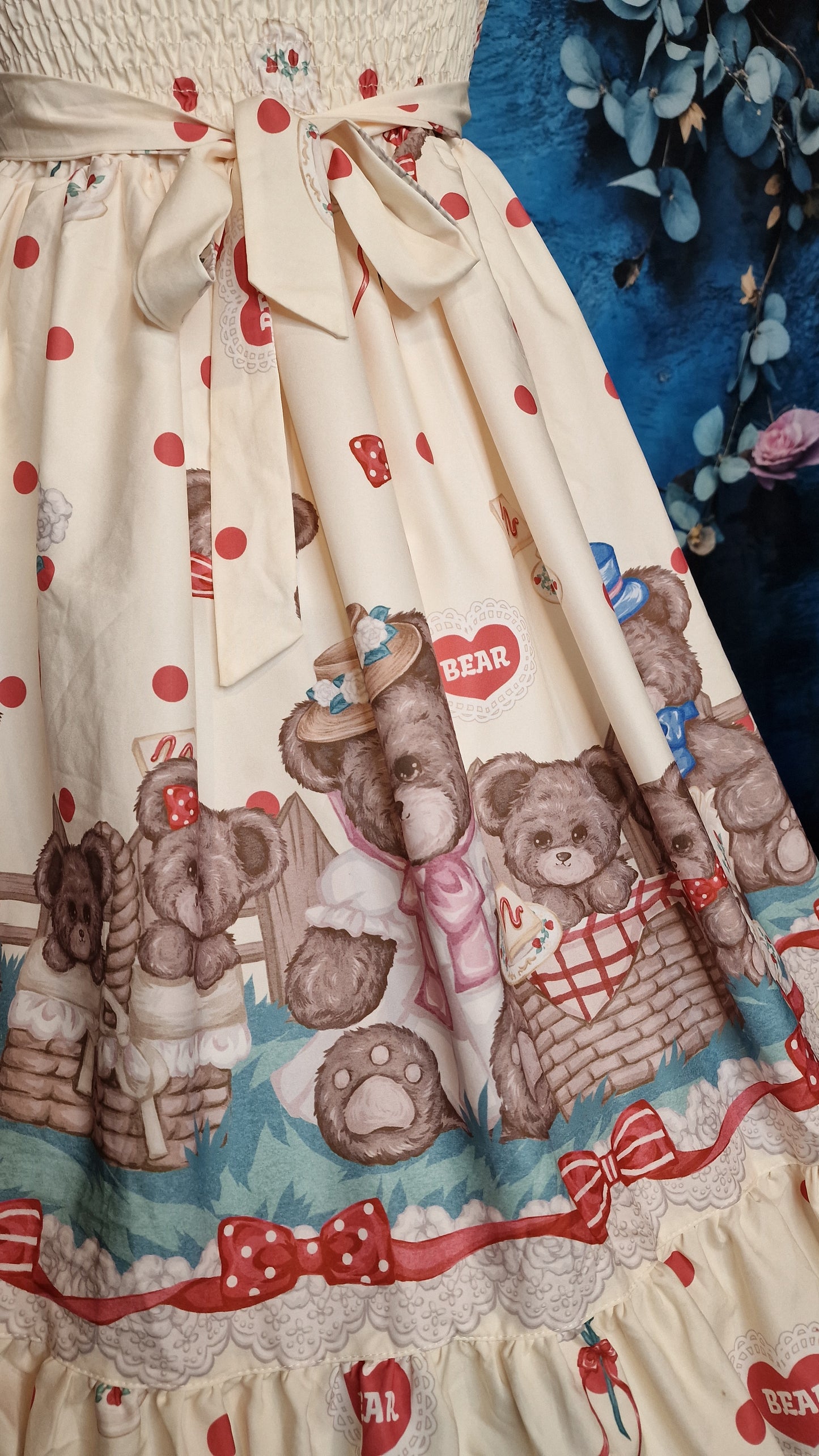 Sweet Lolita "Teddys" JSK mit Volant