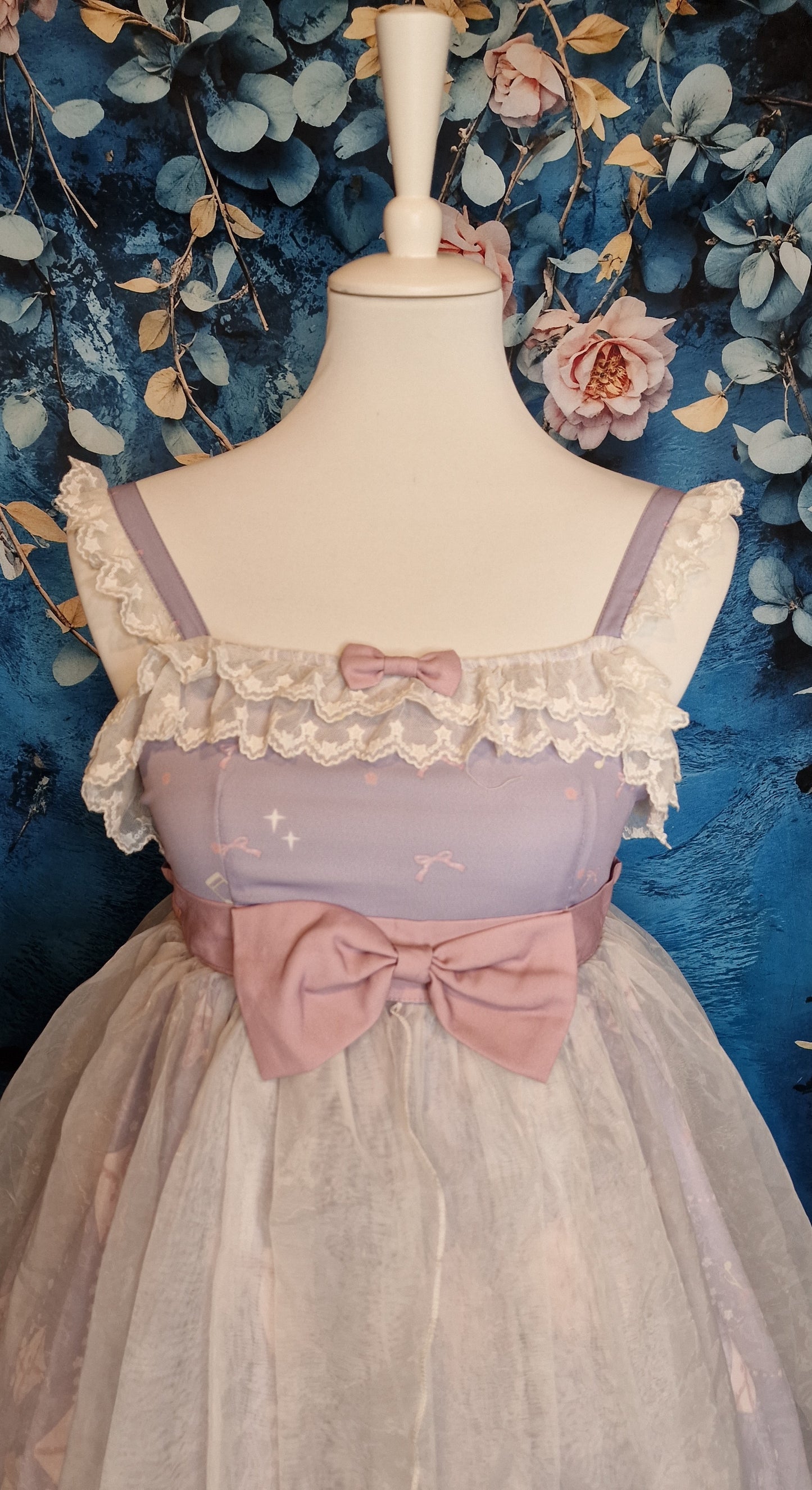 Kitten Dreams Fairycore Kleid Lolita mit Tüll