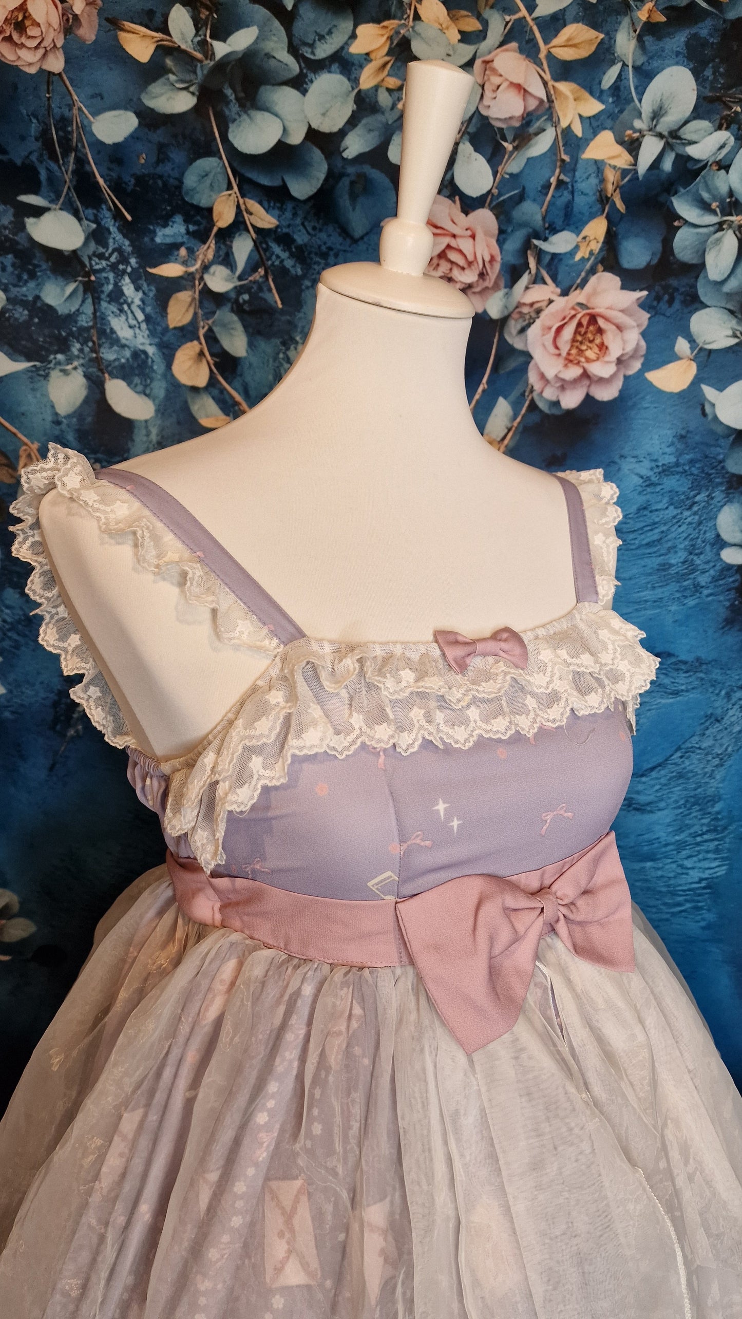Kitten Dreams Fairycore Kleid Lolita mit Tüll