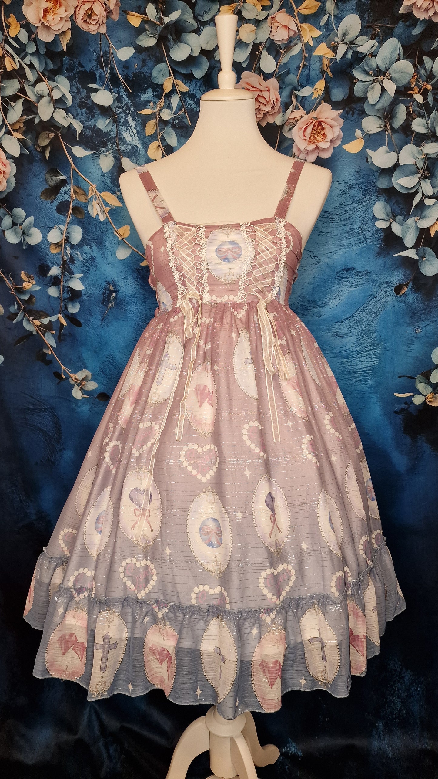 Pastell Dream Lolita Kleid JSK mit Herzen