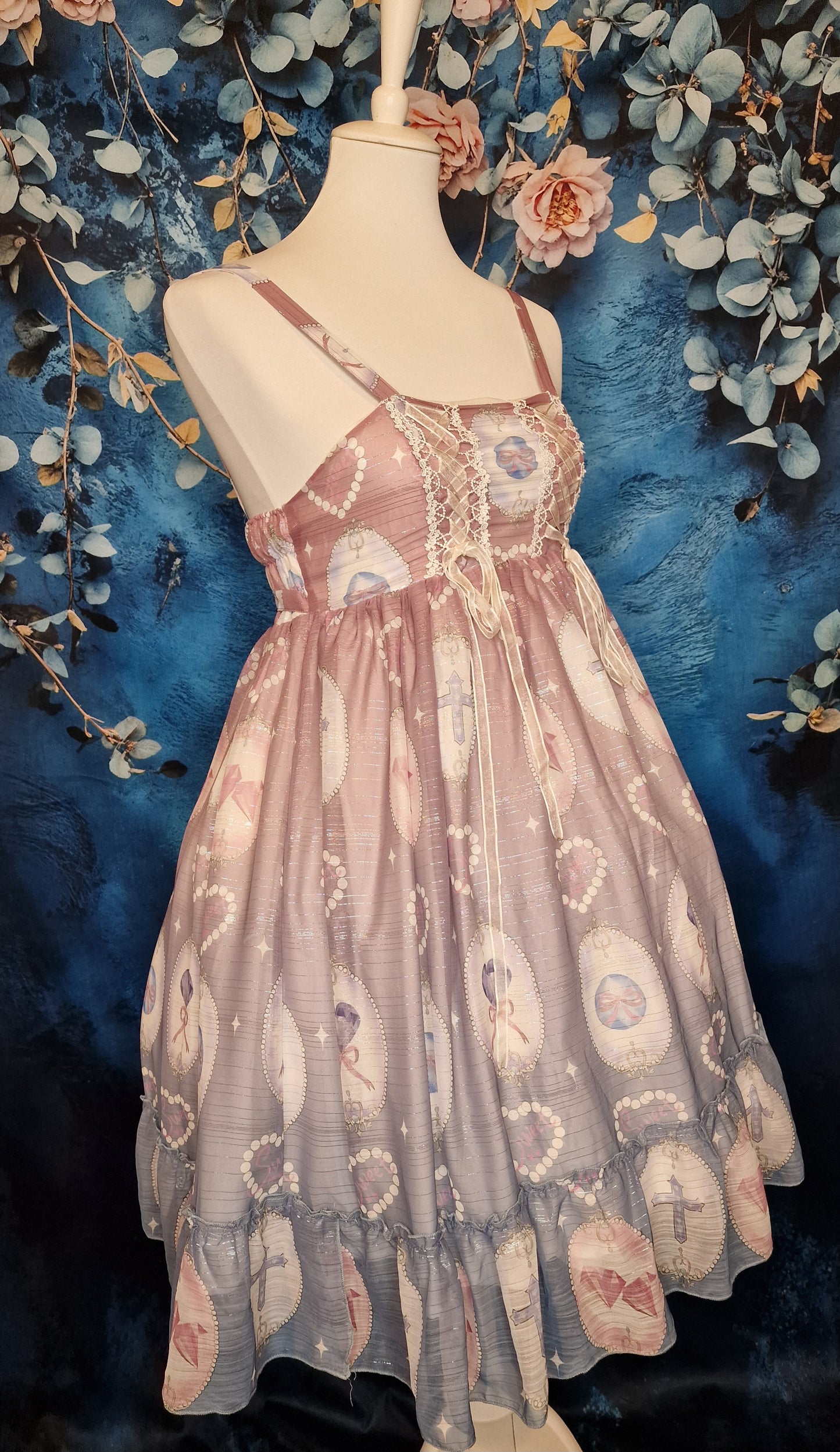 Pastell Dream Lolita Kleid JSK mit Herzen