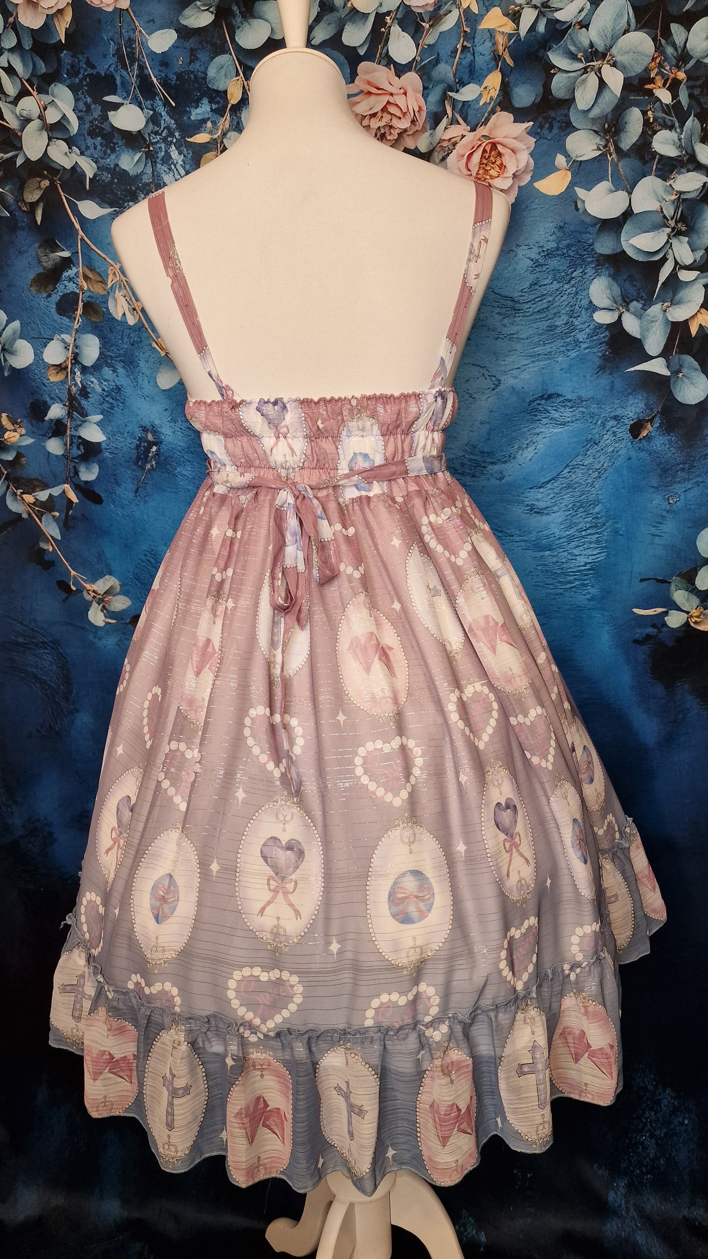 Pastell Dream Lolita Kleid JSK mit Herzen