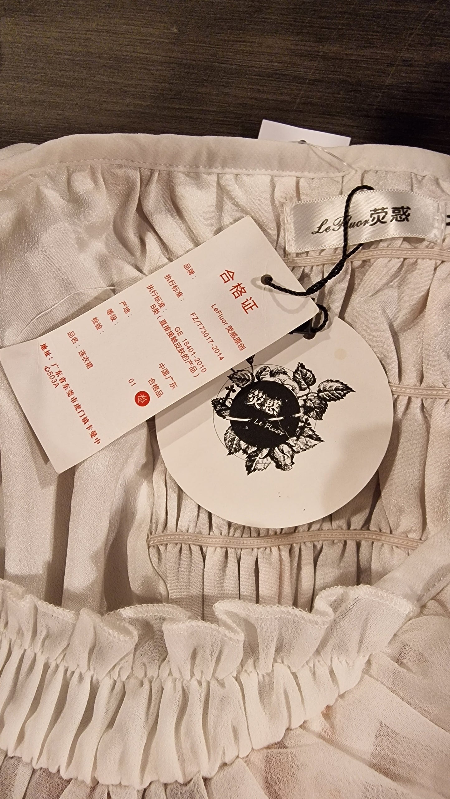 Chinesisches Lolita Kleid vintage Look im Barockstil neu