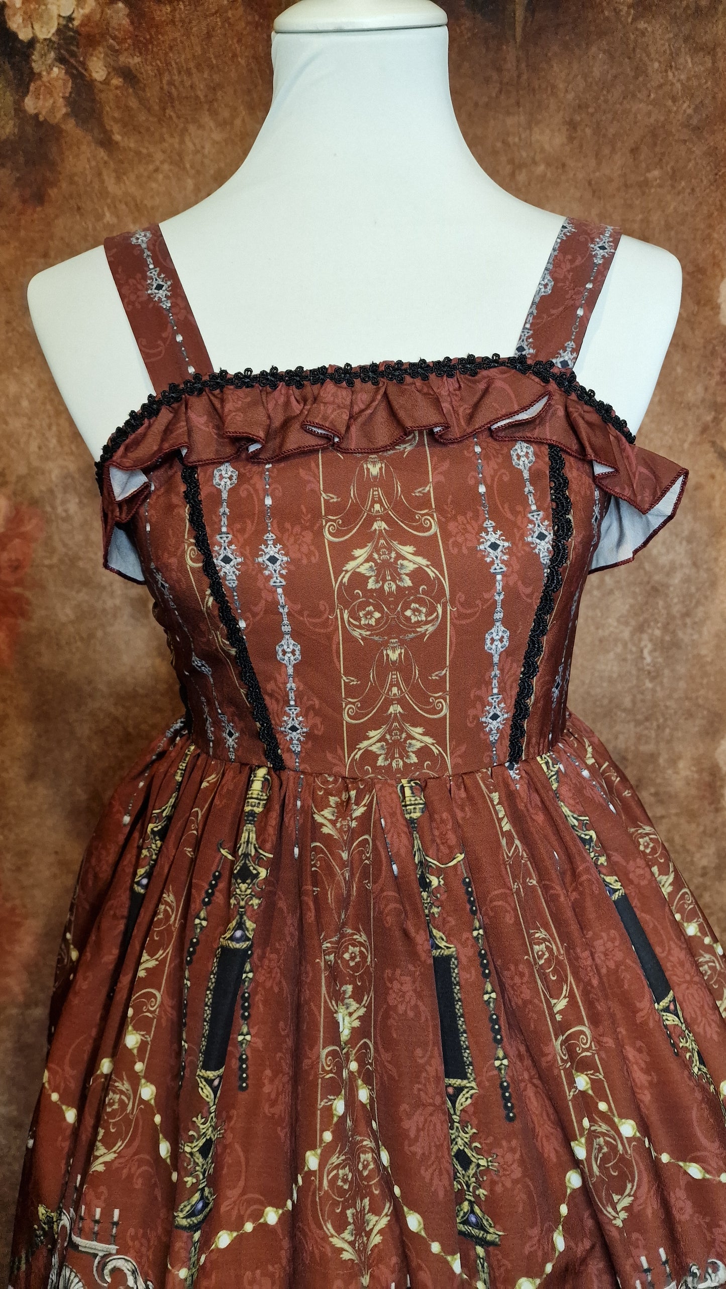 Gothic Lolita Kleid vintage Look "Altar of the moon"