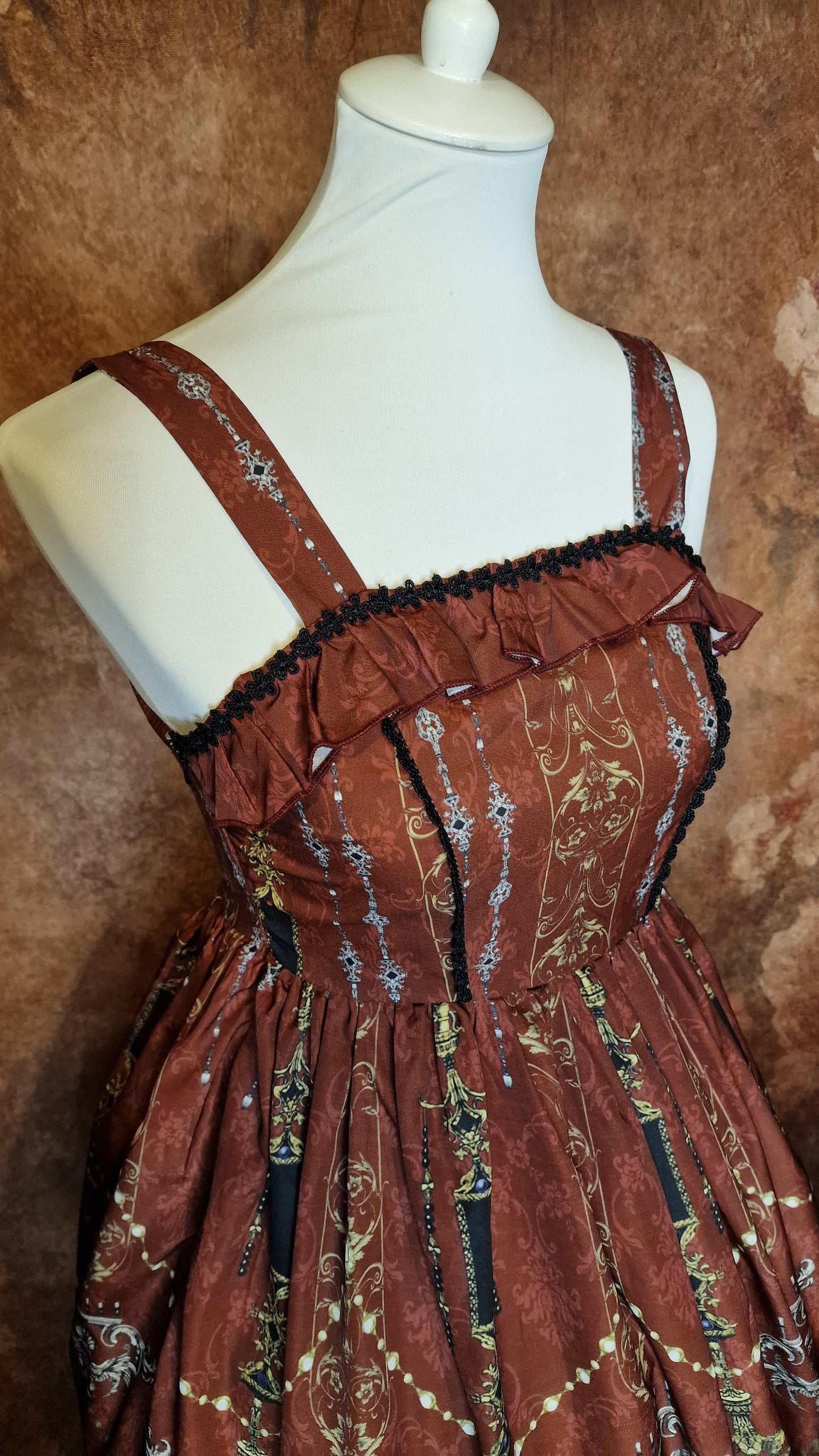 Gothic Lolita Kleid vintage Look "Altar of the moon"