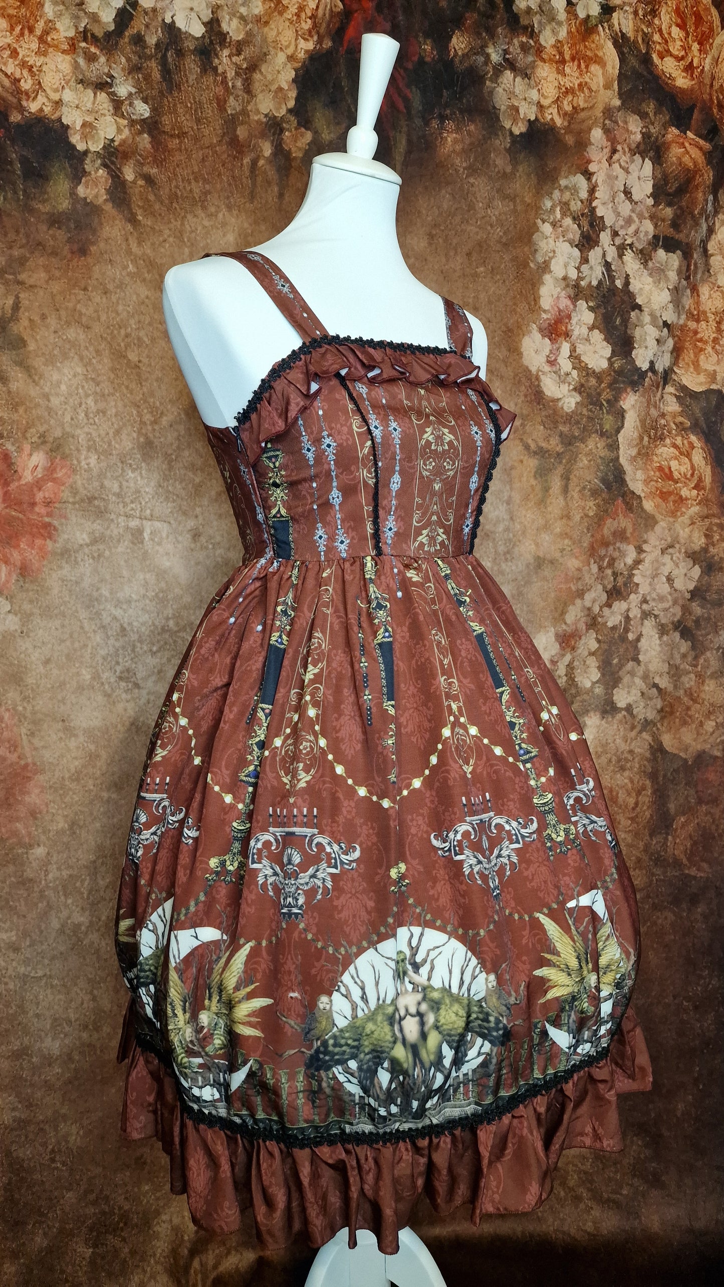Gothic Lolita Kleid vintage Look "Altar of the moon"