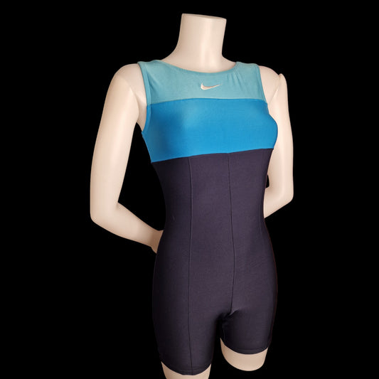 Kult 90er True Vintage Nike Dri-Fit Sportanzug in Türkis und Anthrazit M