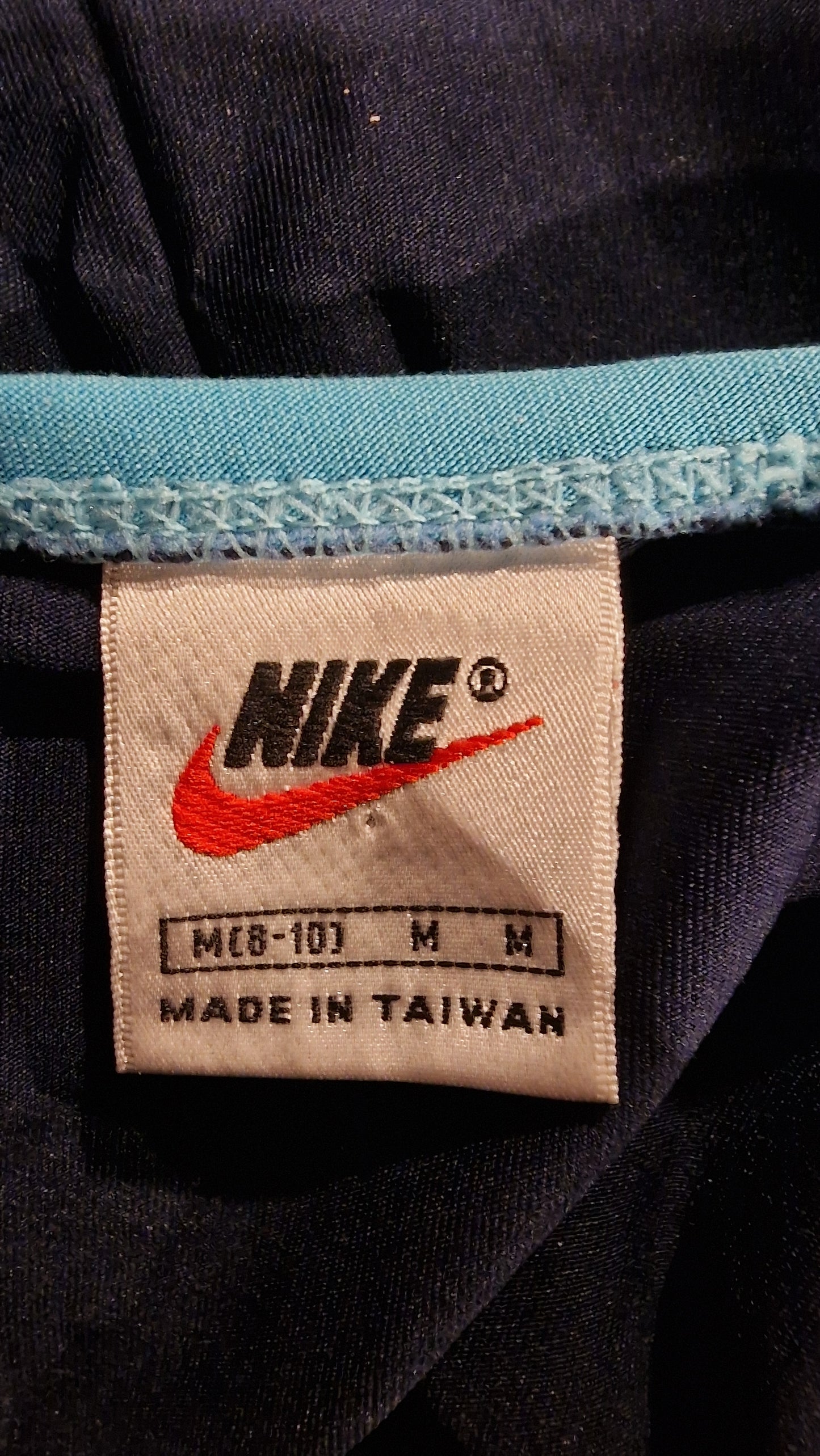 Kult 90er True Vintage Nike Dri-Fit Sportanzug in Türkis und Anthrazit M