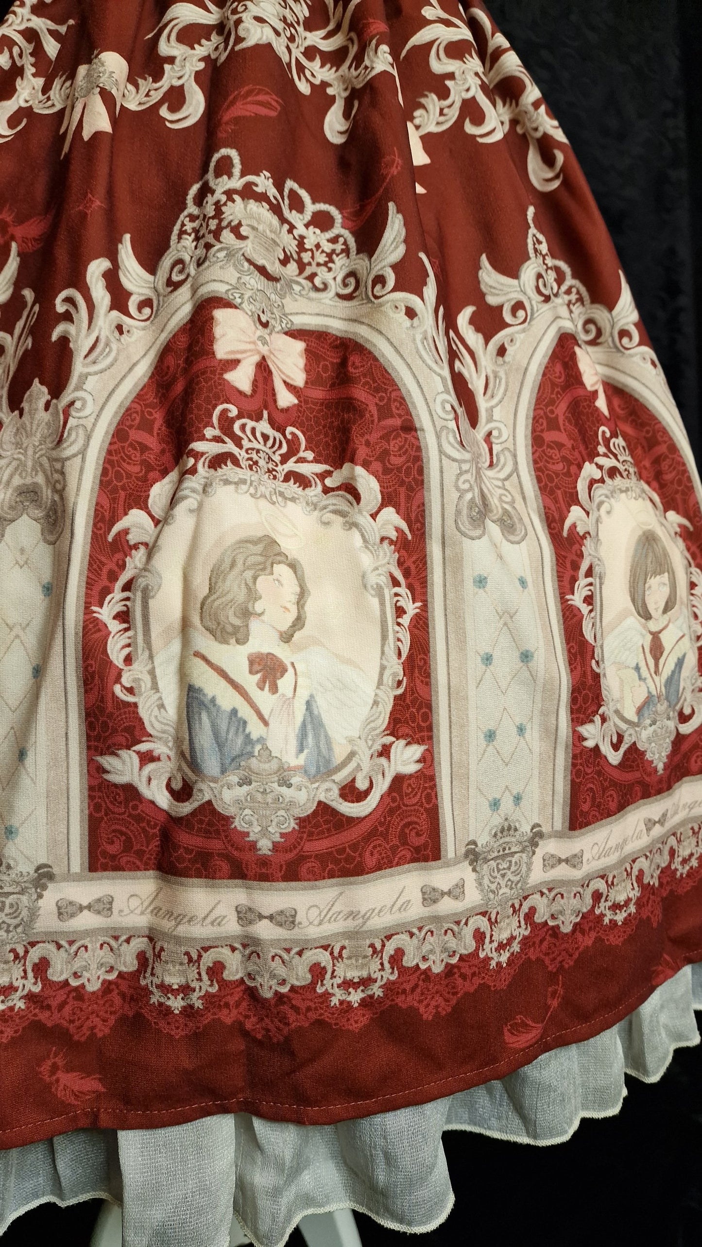 Nostalgisches Lolita JSK – „Gallery of Portraits“ Gr. M Classic