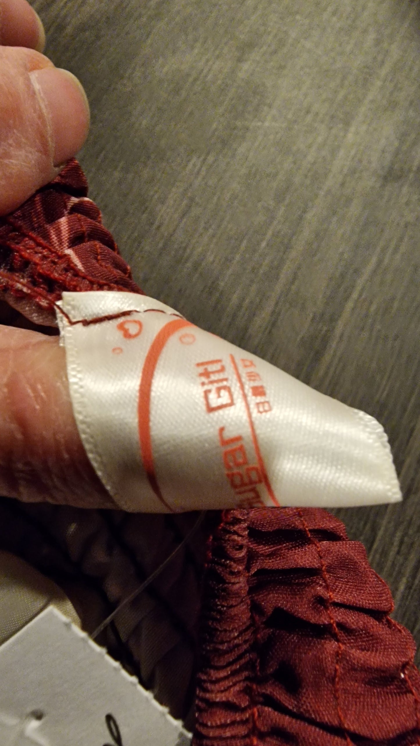 Traumhaftes Sugar Girl Lolita Jumper Skirt (JSK) – Weinrot mit Gold Drachen-Print