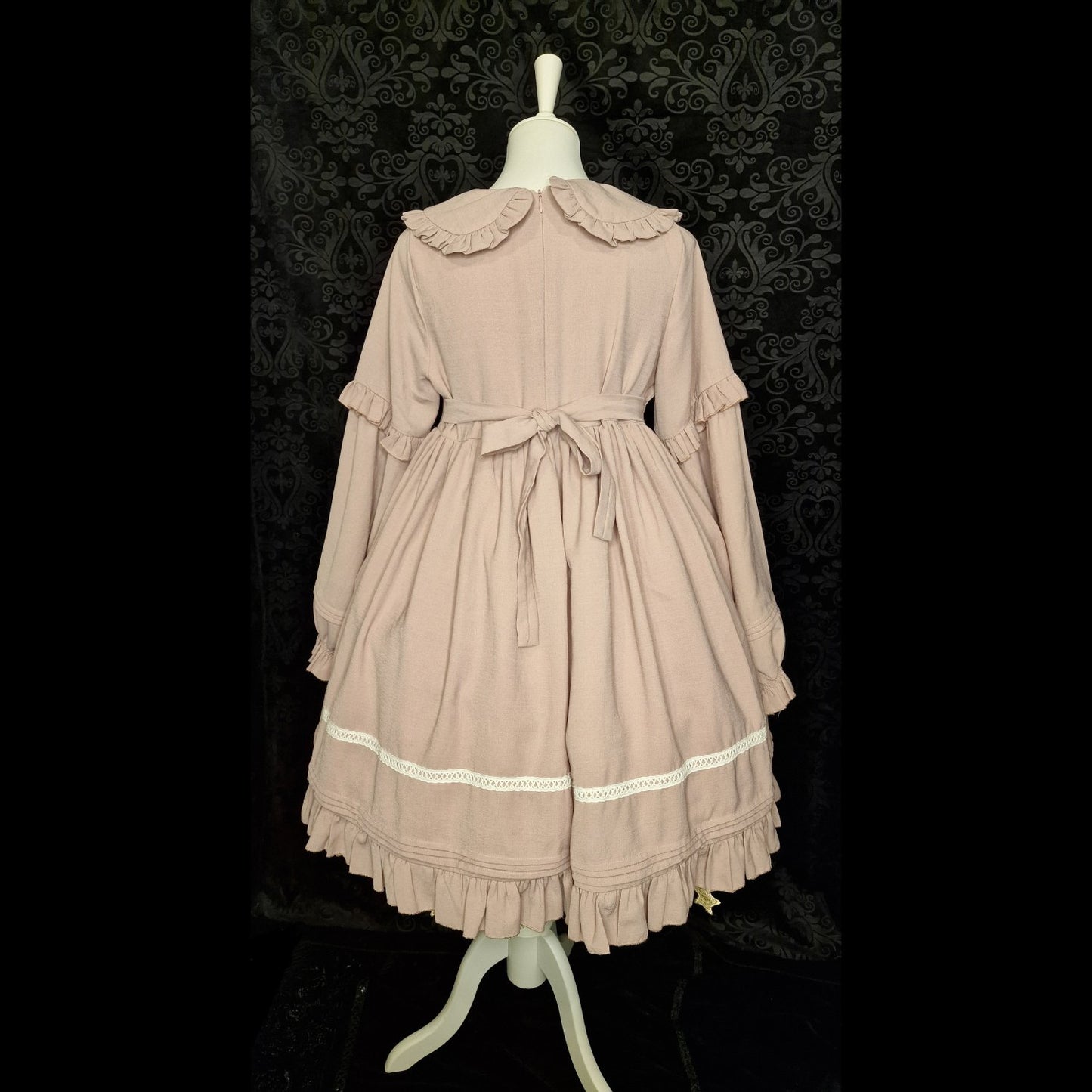 Vintage Kleid "Little Lady" – „Nostalgic Elegance“ in Altrosa L "Lolita Box"