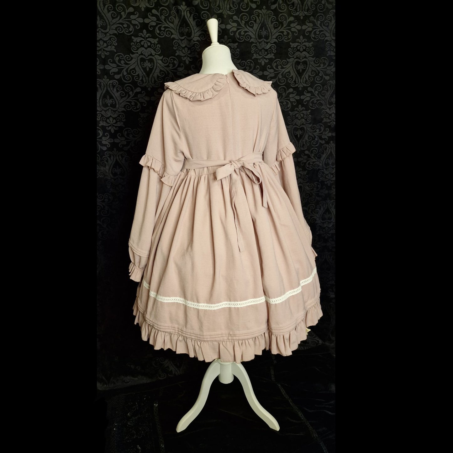 Vintage Kleid "Little Lady" – „Nostalgic Elegance“ in Altrosa L "Lolita Box"