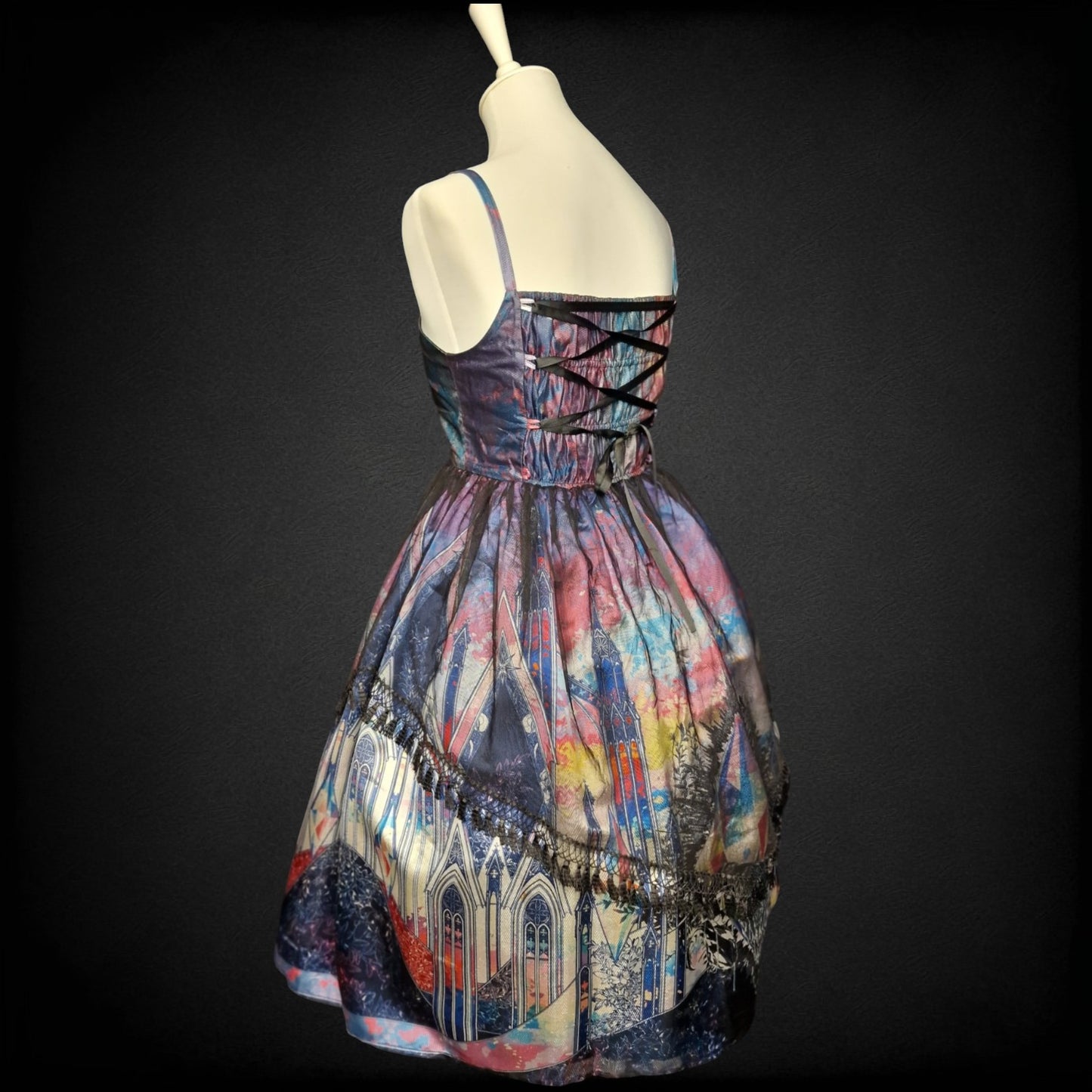 Gothic Lolita JSK – von Psyche „Celestial Cathedral“ Gr. S