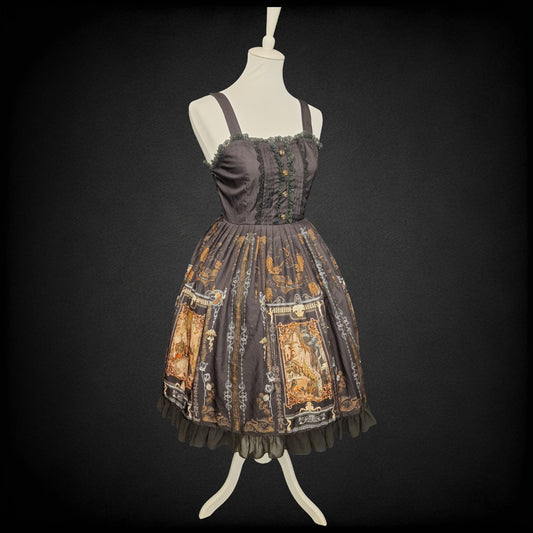 Vintage Gothic Lolita JSK – „Cathedral of Shadows“ von "Lolitimes" S/M
