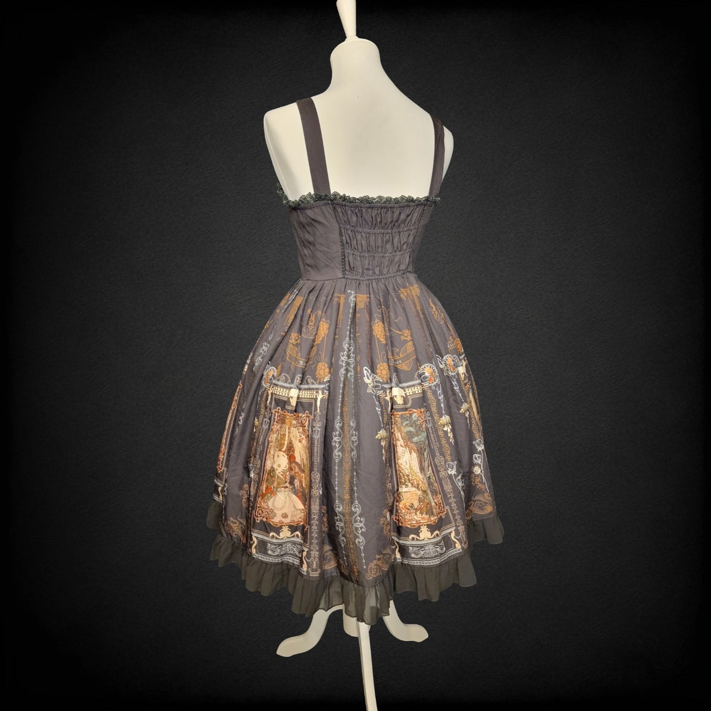 Vintage Gothic Lolita JSK – „Cathedral of Shadows“ von "Lolitimes" S/M