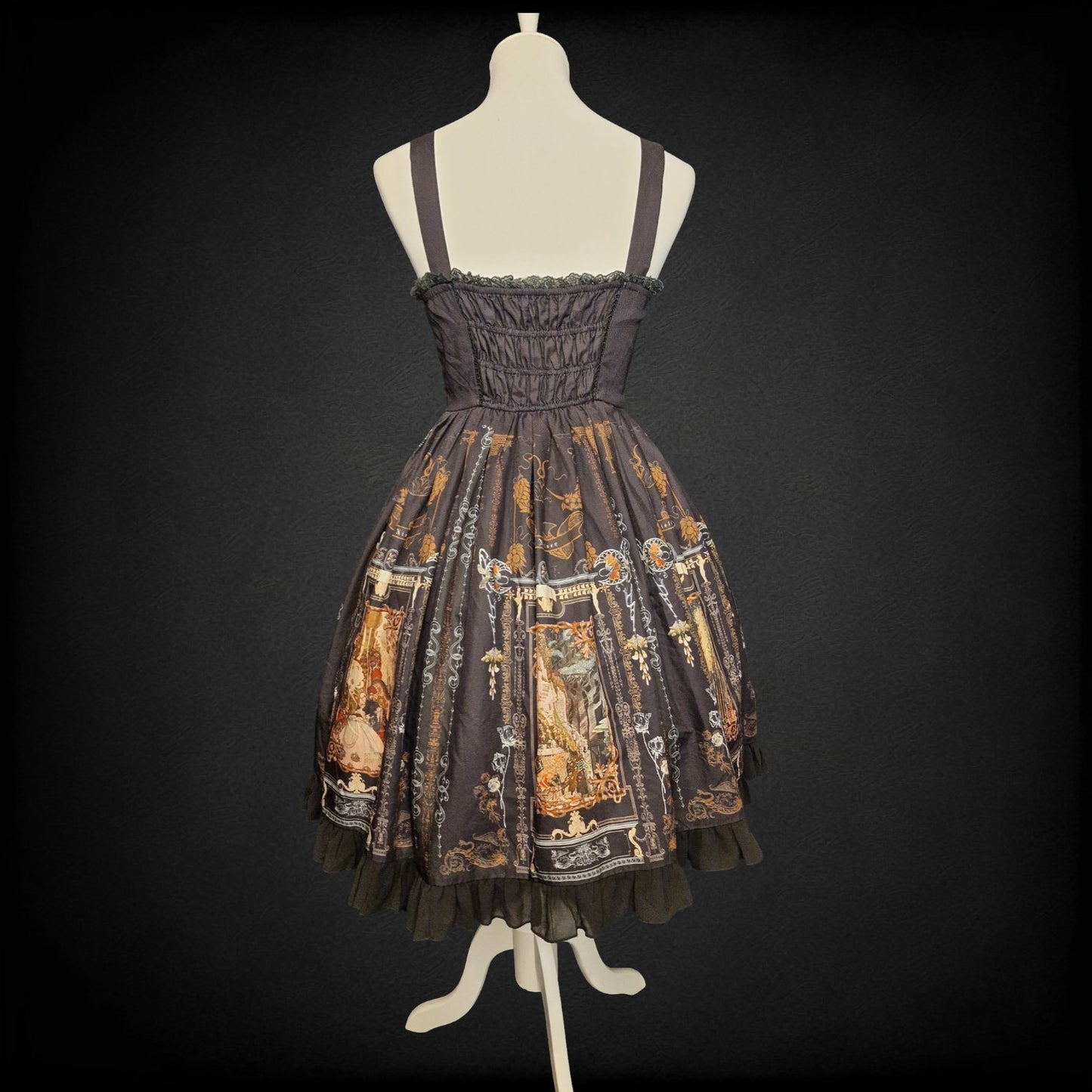 Vintage Gothic Lolita JSK – „Cathedral of Shadows“ von "Lolitimes" S/M